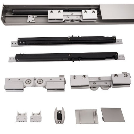 Kovanie - Posuvné dvere-lišta,2x tlmené dovieranie