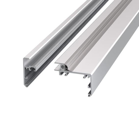 Zárubňový profil pre sklenené dvere "U"