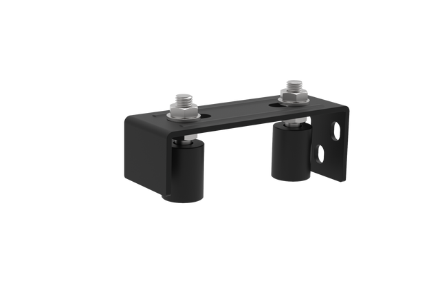 Vedenie horné 2 rolky, Zn, čierne