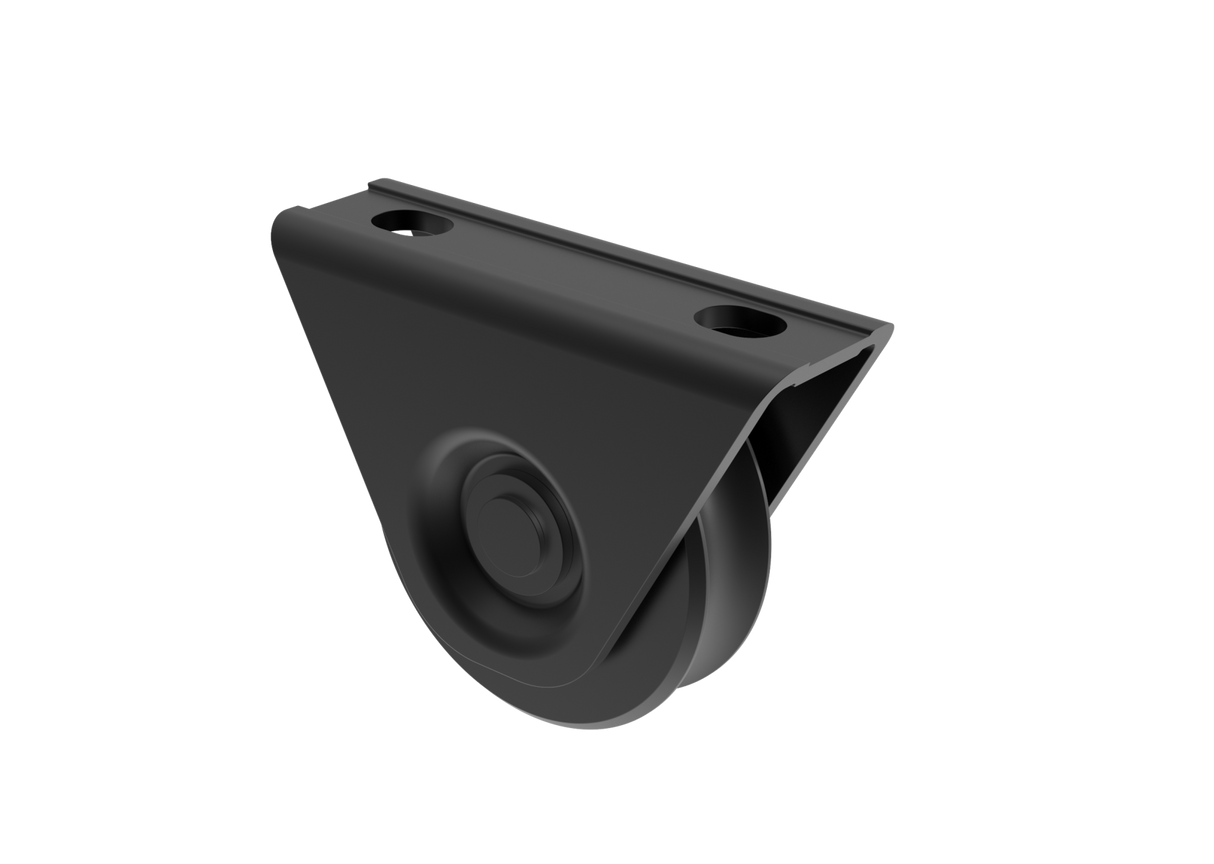 Kladka pojazdu - komplet - U, D80, čierna