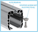 Sada pre posuvnú bránu do 4m profil AL 90x99mm