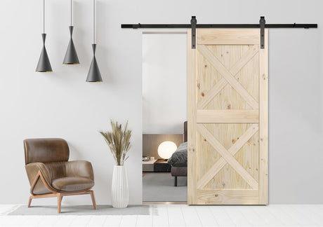 Dvere drevené EKO02 s kovaním Klasiko-SB