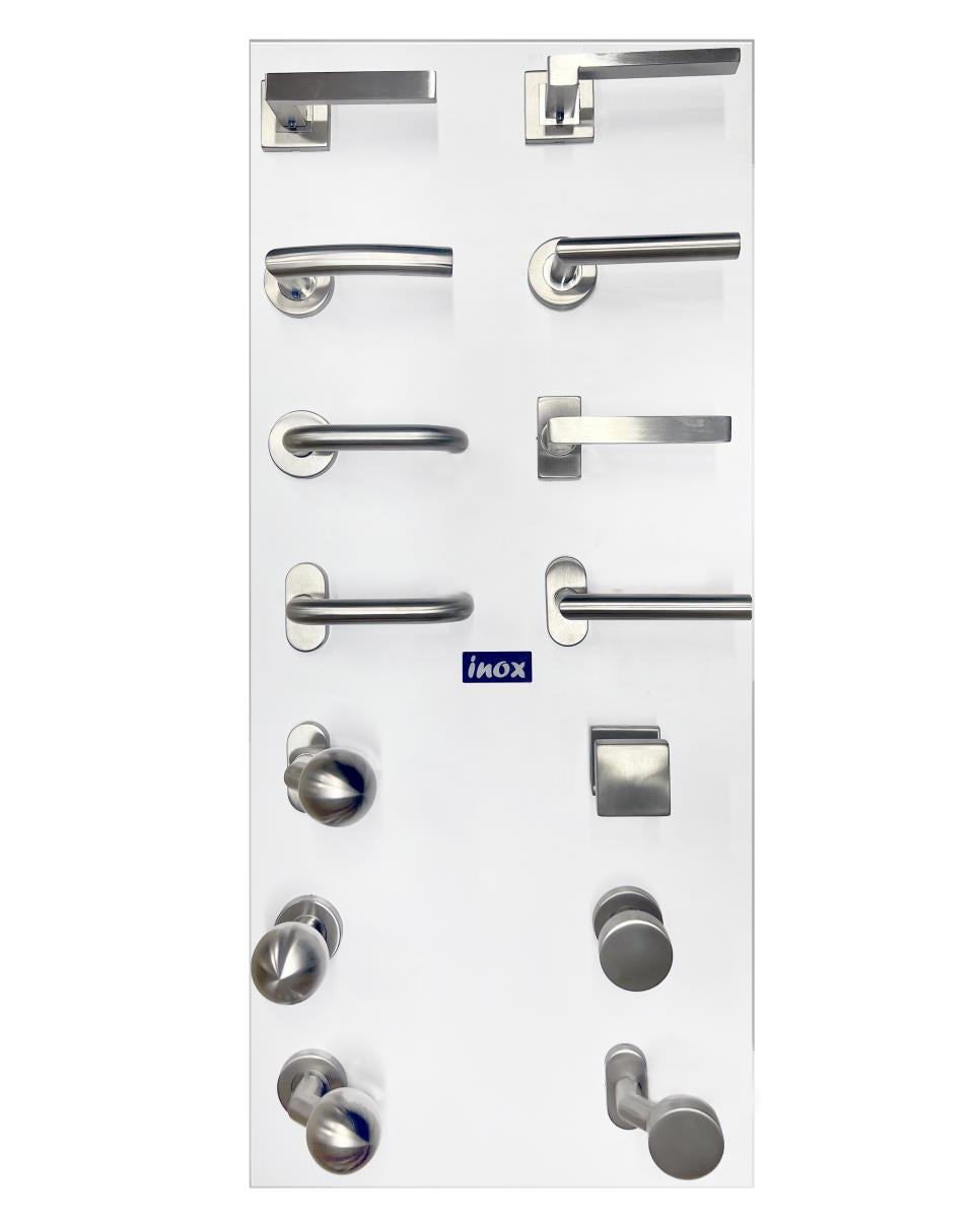 Panel kľučiek z nerezovej ocele