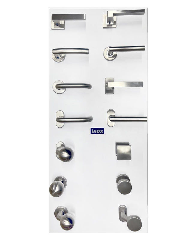 Panel kľučiek z nerezovej ocele