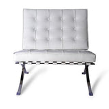 Kožené kreslo barcelona design Barcelona replika