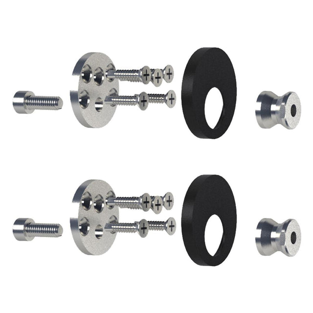 Jednostranné uchytenie madla, BLACK