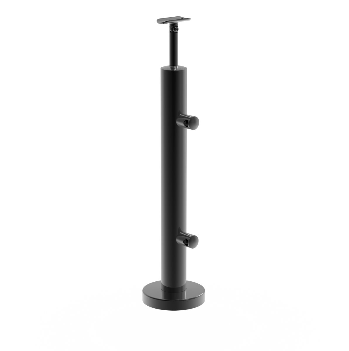 Stĺpik pre nerezové zábradlie, vrchné kotvenie