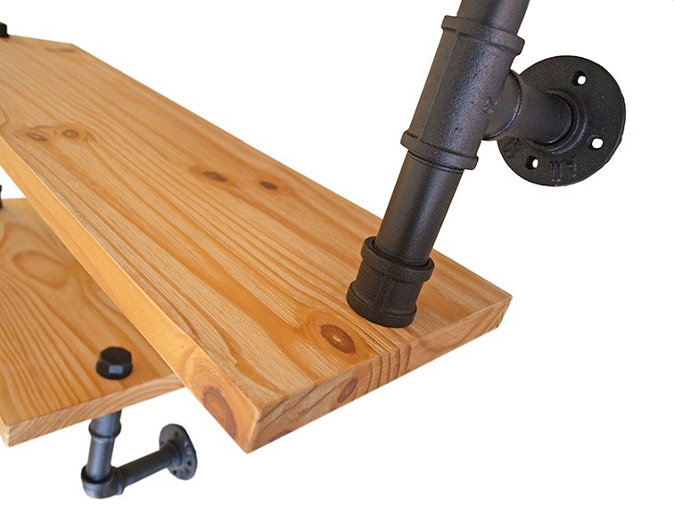 Polica na stenu - HAD svetlá - 009