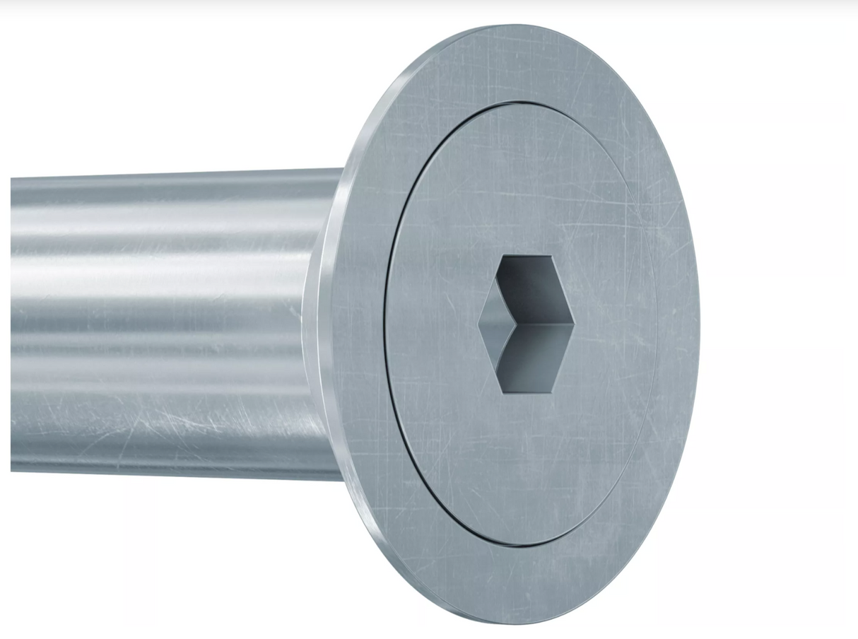 Kotva oceľová pre veľké zaťaženie so zápustnou hlavou