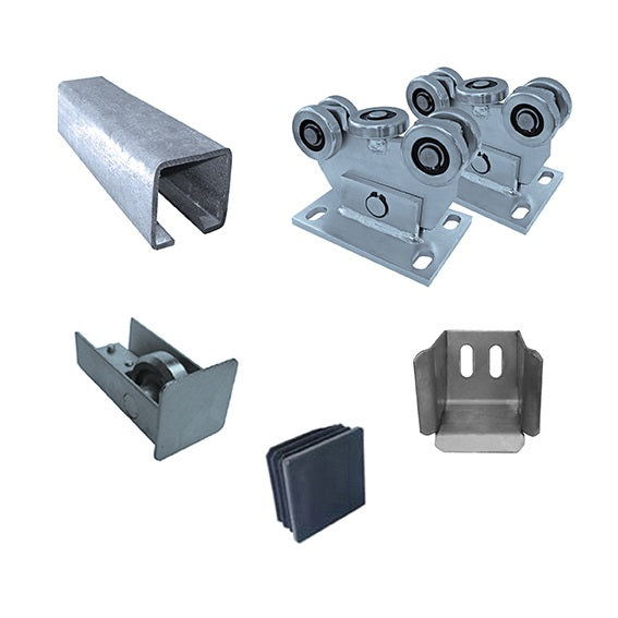 Sada pre posuvnú bránu do 4m, Zn, 60x60mm