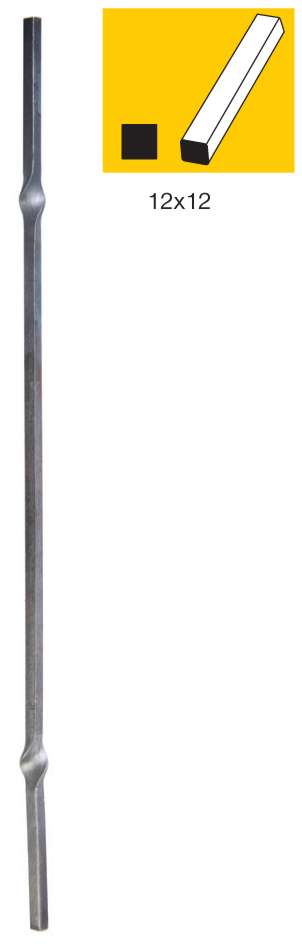 Tyč kovaná 12x12, h1000mm