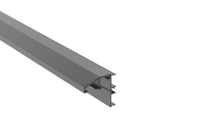 Vodiaci profil spodný pre posuvné brány 6000mm R7016