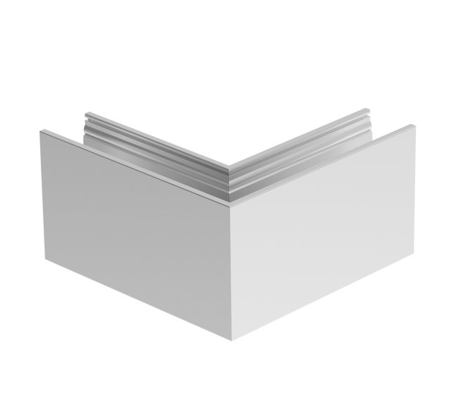 Celosklenené zábradlie-roh. profil-vrchné kotvenie