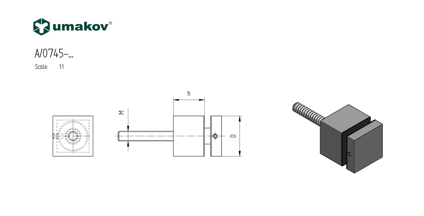 Držiak výplne skla