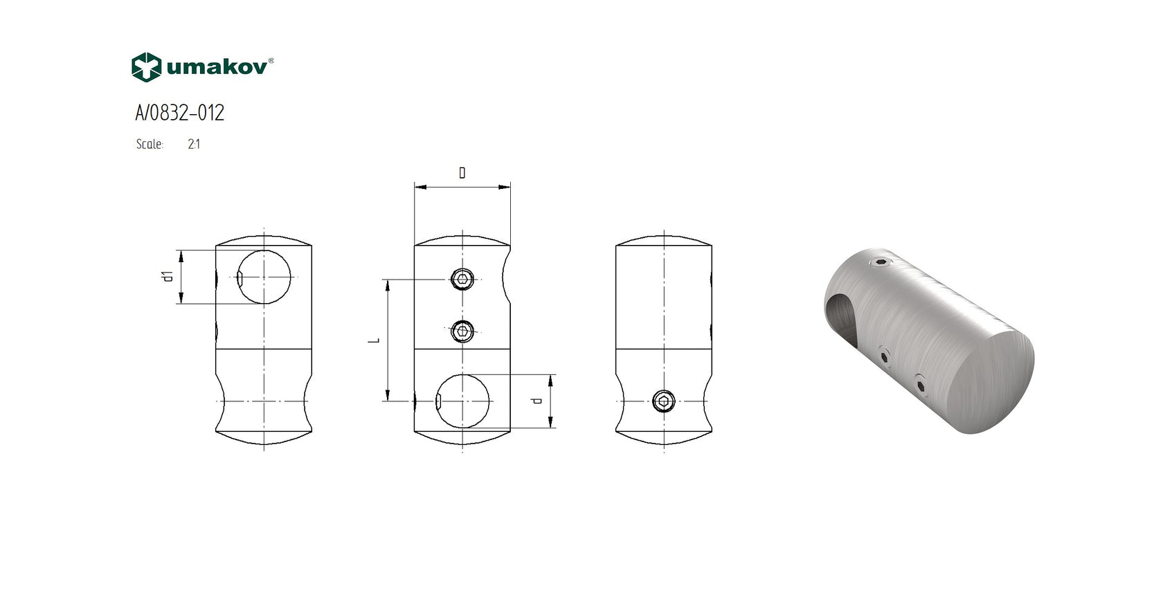 Držiak výplne vertikál.