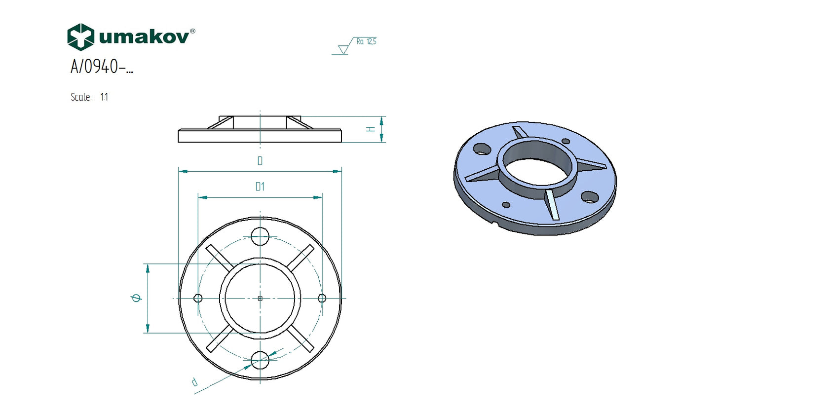 Kotvenie vrchné-príruba
