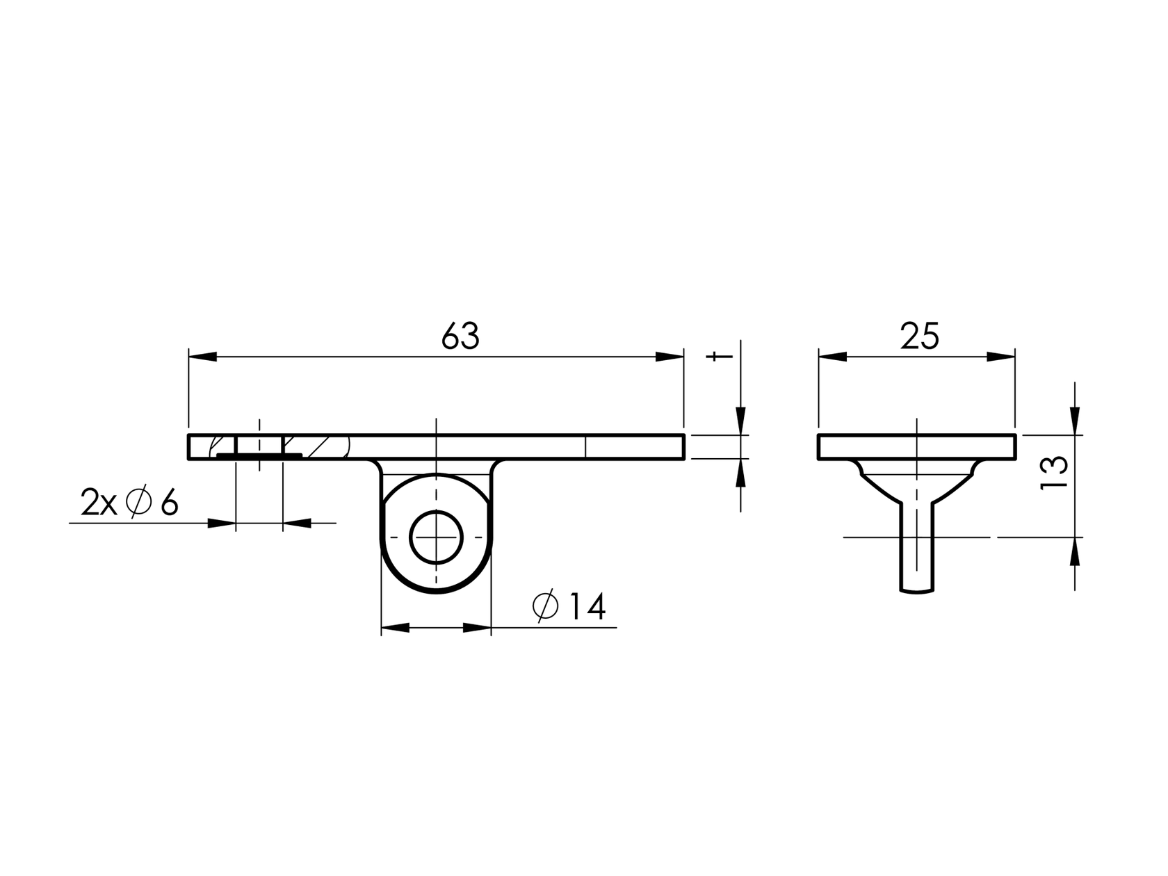 Vanička na držiak madla