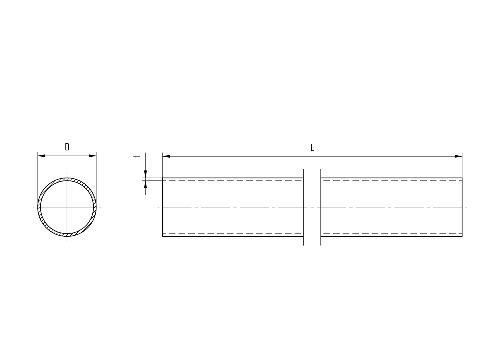 Trubka madlova švová