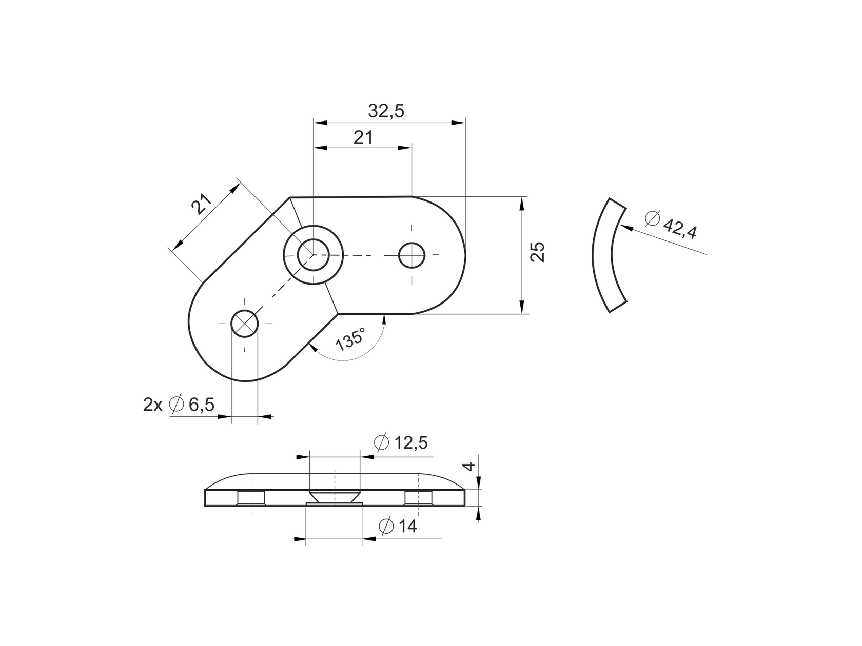 Vanička na držiak madla