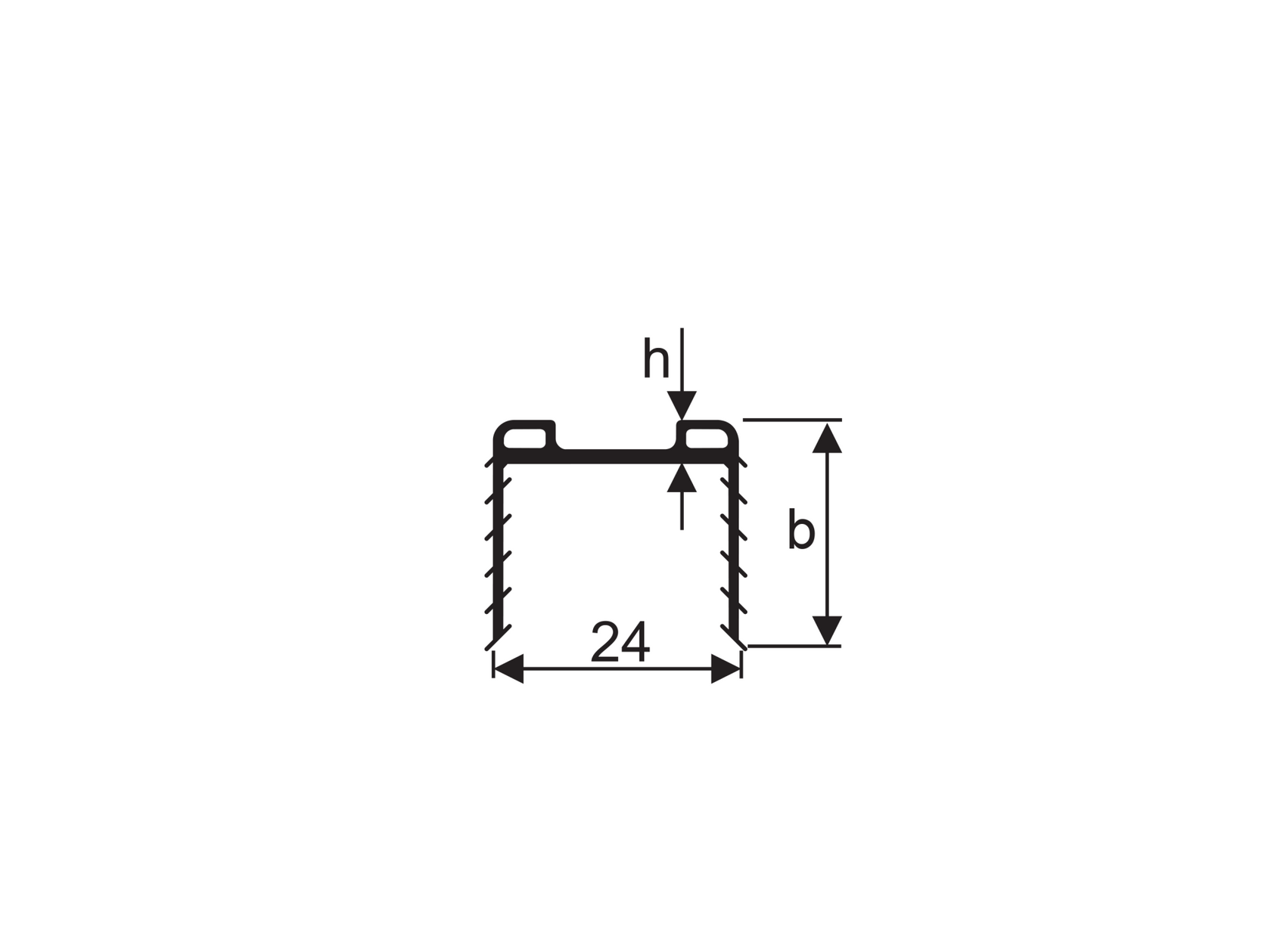Tesnenie gumené sivé