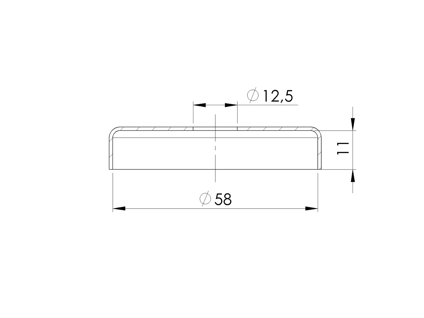 Kotvenie vrchné - rozeta