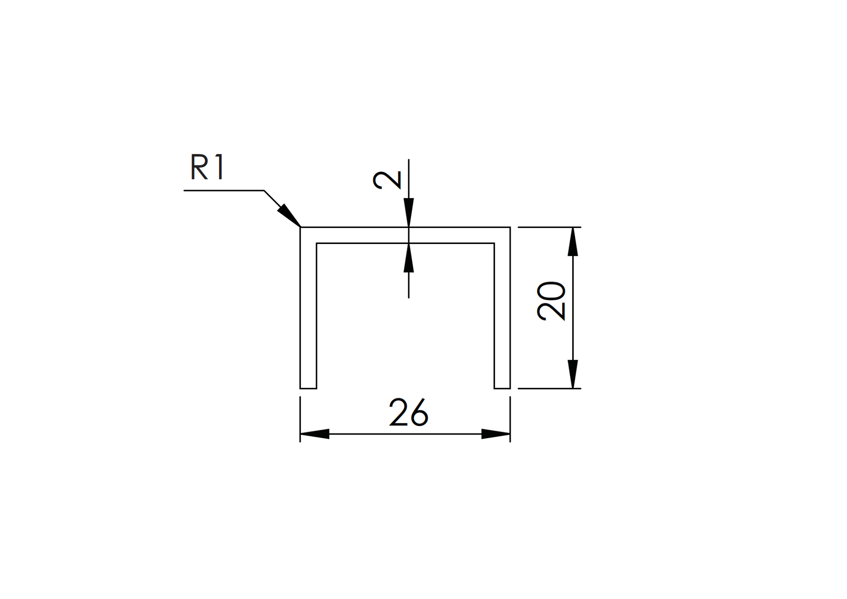 Roh k ukončeniu sklenenej výplne