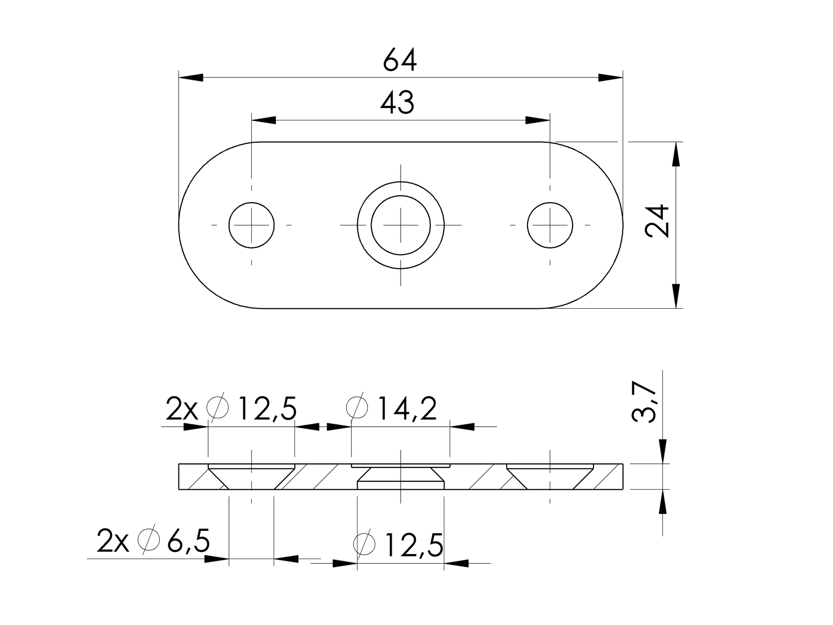 Vanička na držiak madla