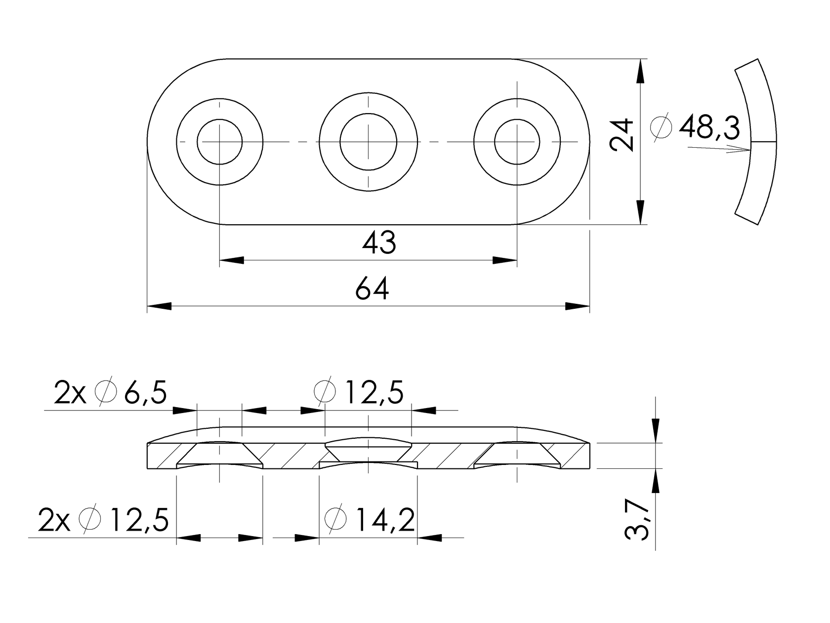 Vanička na držiak madla