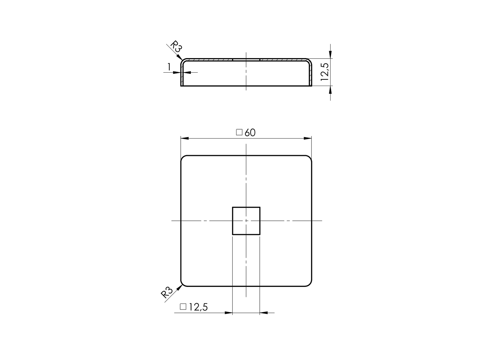 Kotvenie vrchné-rozeta