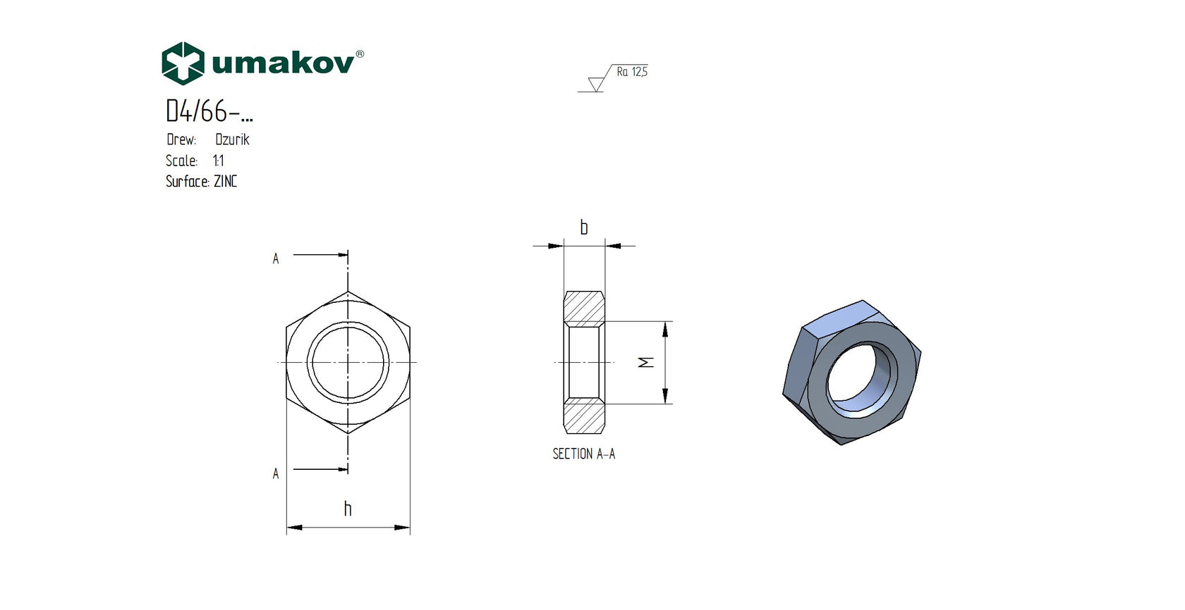 Matica - nízka Zn, M20