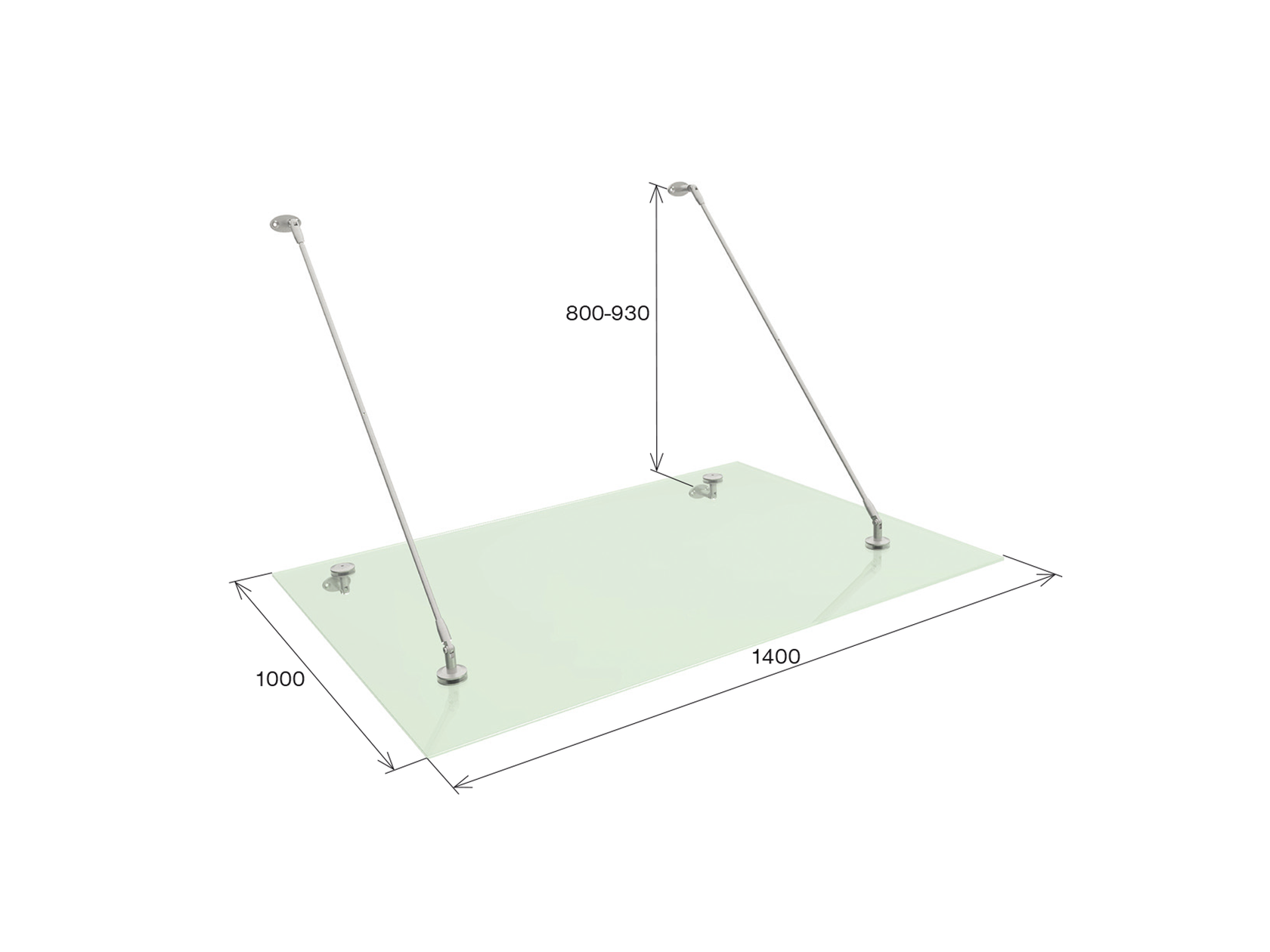 Strieška - kovanie set