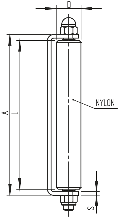 Vodiaci valec s konzolou WHITE