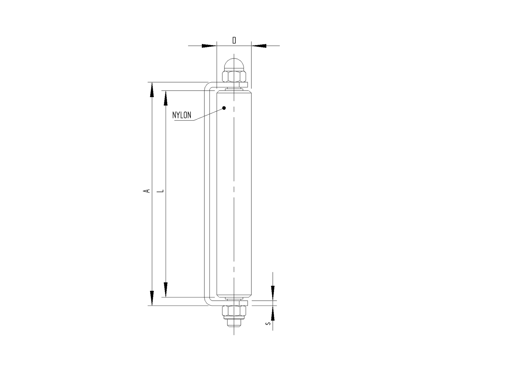 Vodiaci valec s konzolou WHITE