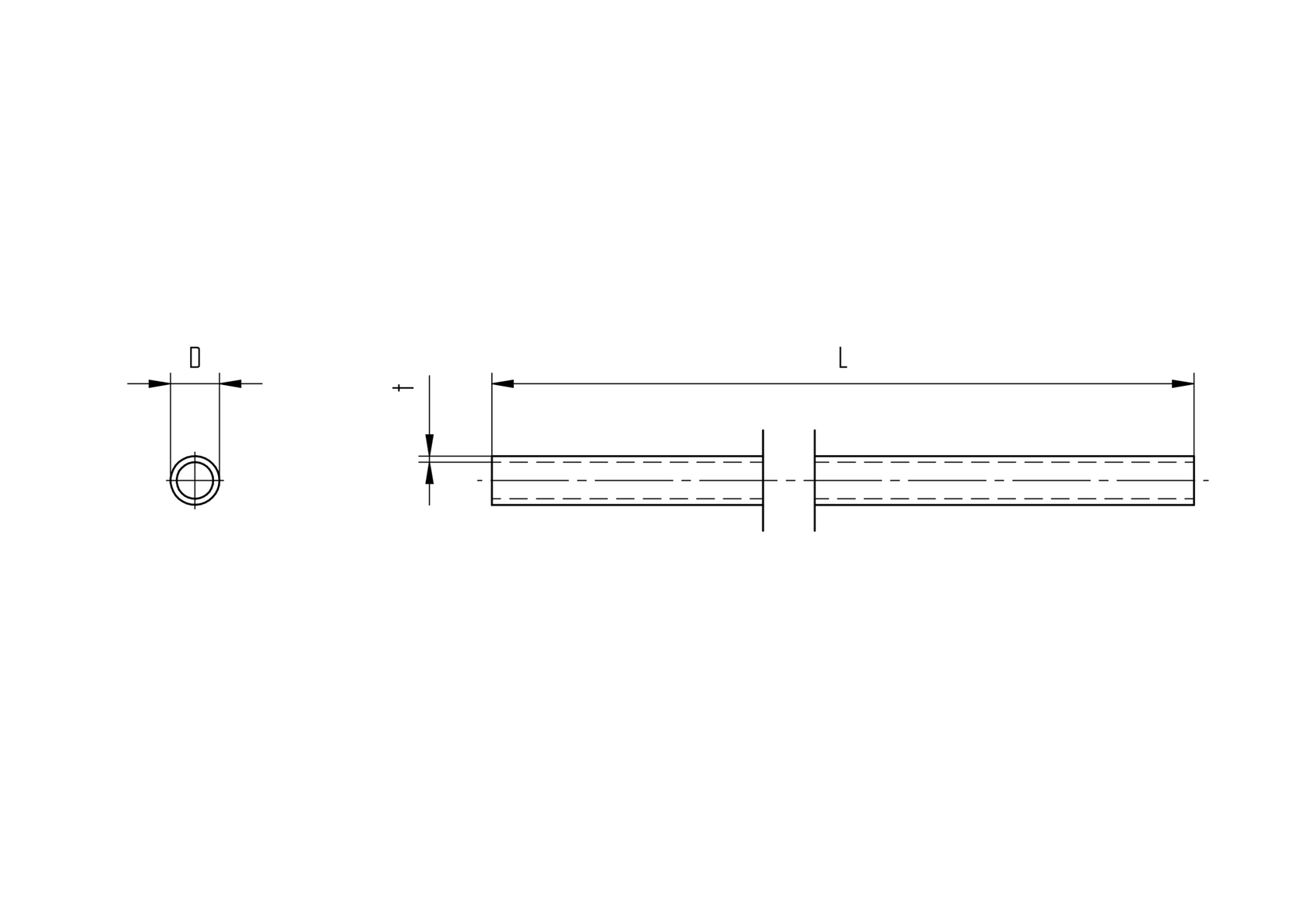 Trubka švová brúsená