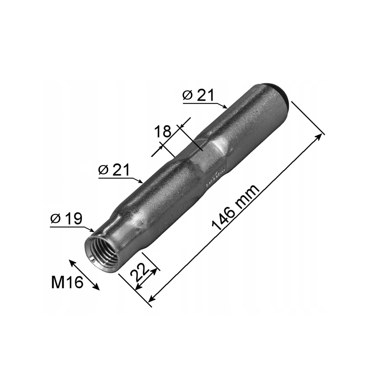 Kotva na zapustenie, Fe+Zn, M16