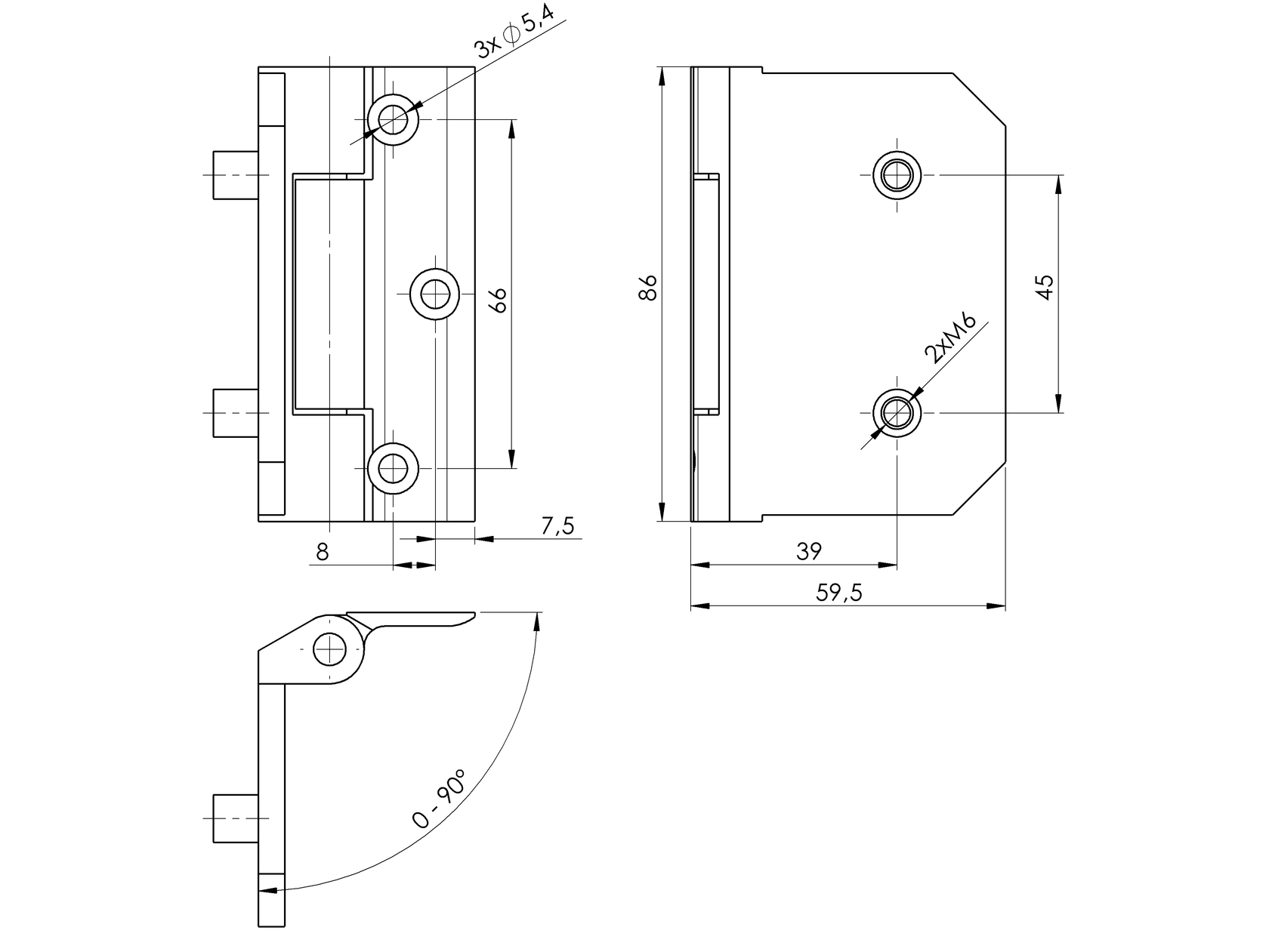 Záves pre sklenené dvere
